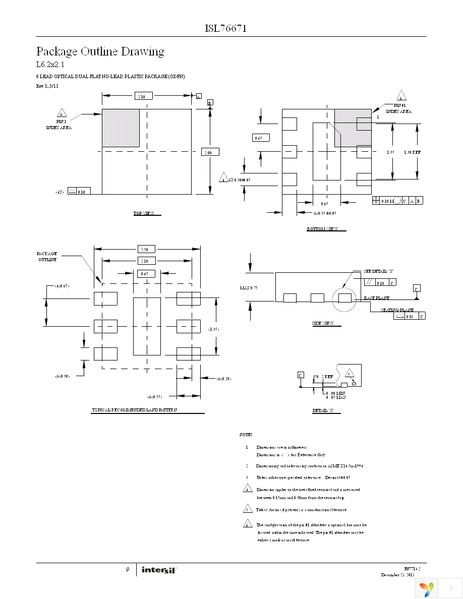 ISL76671EVAL1Z Page 9