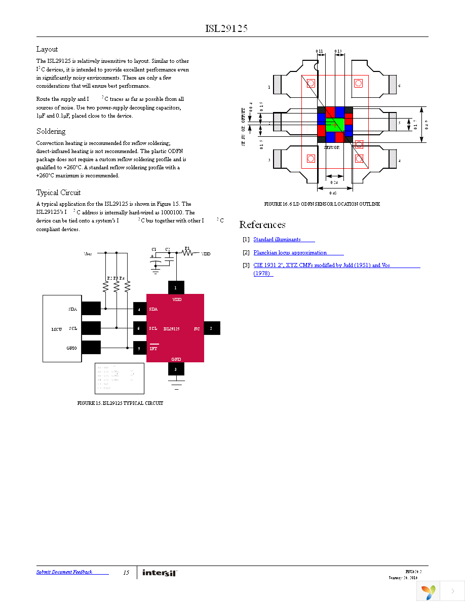 ISL29125EVAL1Z Page 15