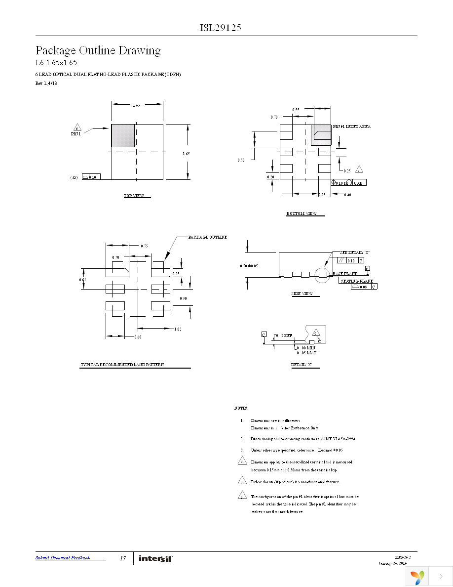 ISL29125EVAL1Z Page 17