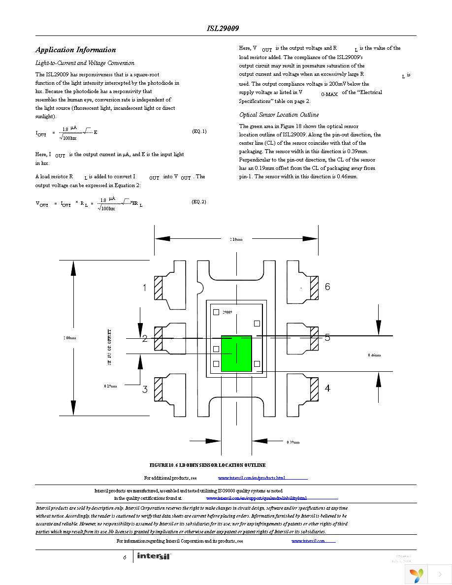 ISL29009IROZ-EVALZ Page 6