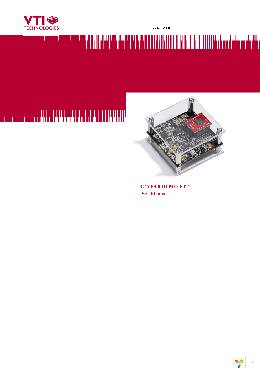 SCA3000-D01DEMO Page 1