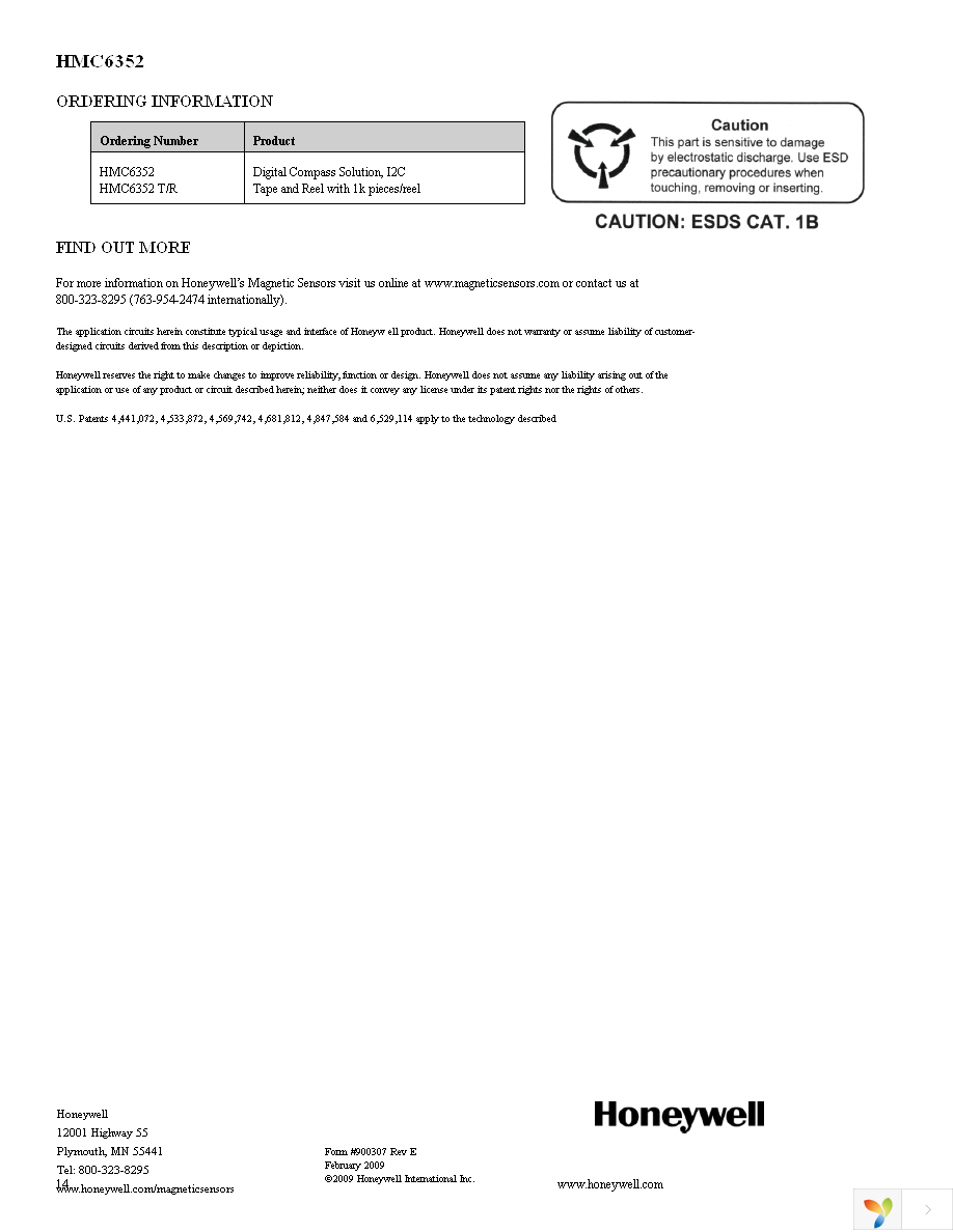 HMC6352-EVAL Page 14