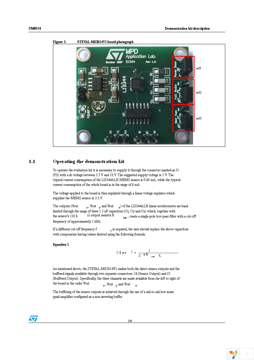 STEVAL-MKI014V1 Page 3