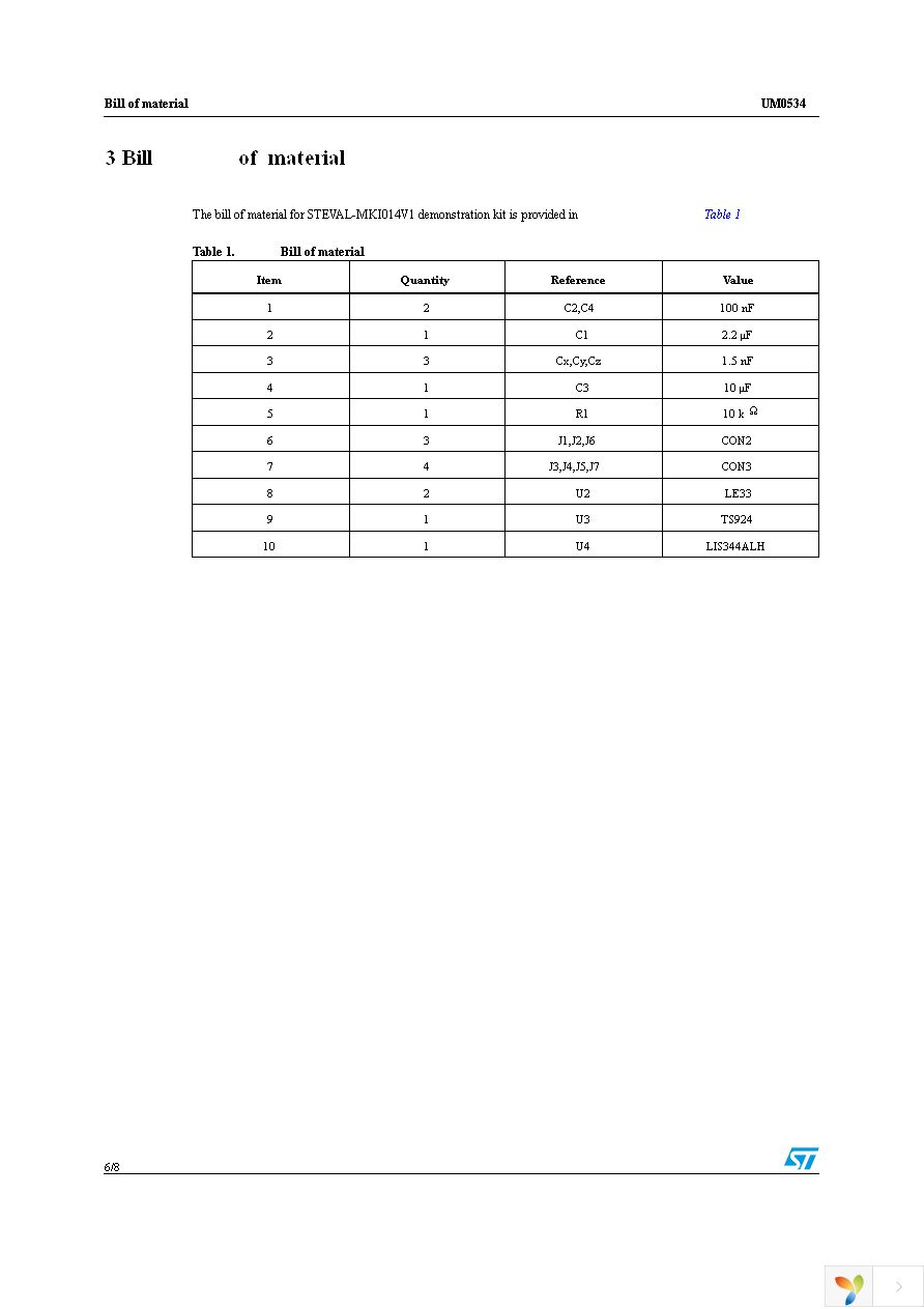 STEVAL-MKI014V1 Page 6