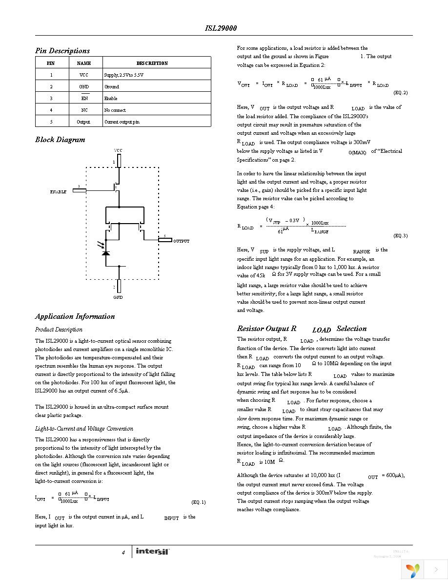 ISL29000IROZ-EVALZ Page 4