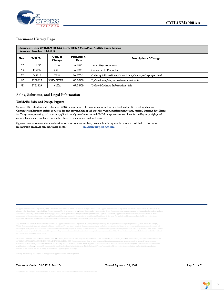 CYIL1SM4000-EVAL Page 31