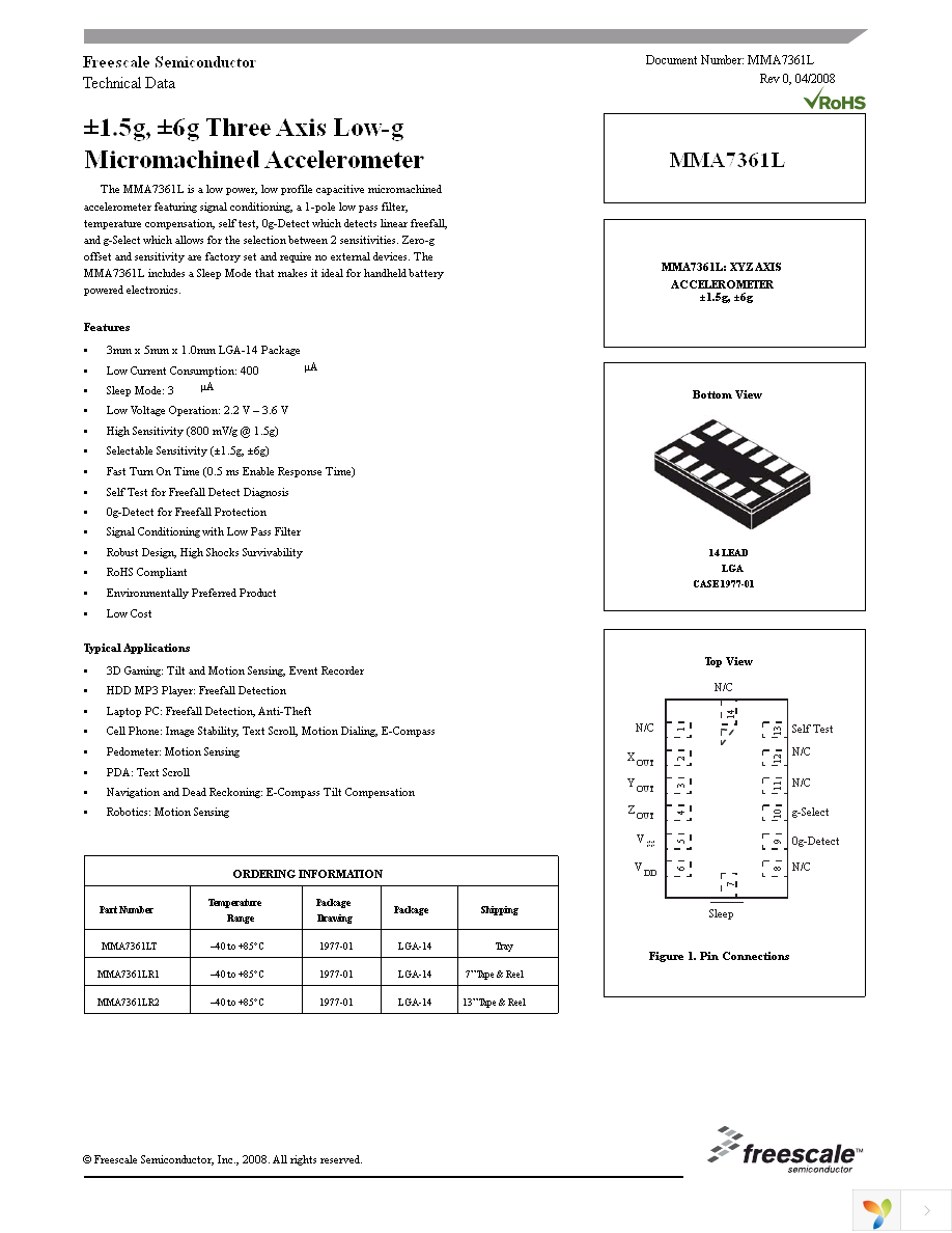 KIT3376MMA7361L Page 1