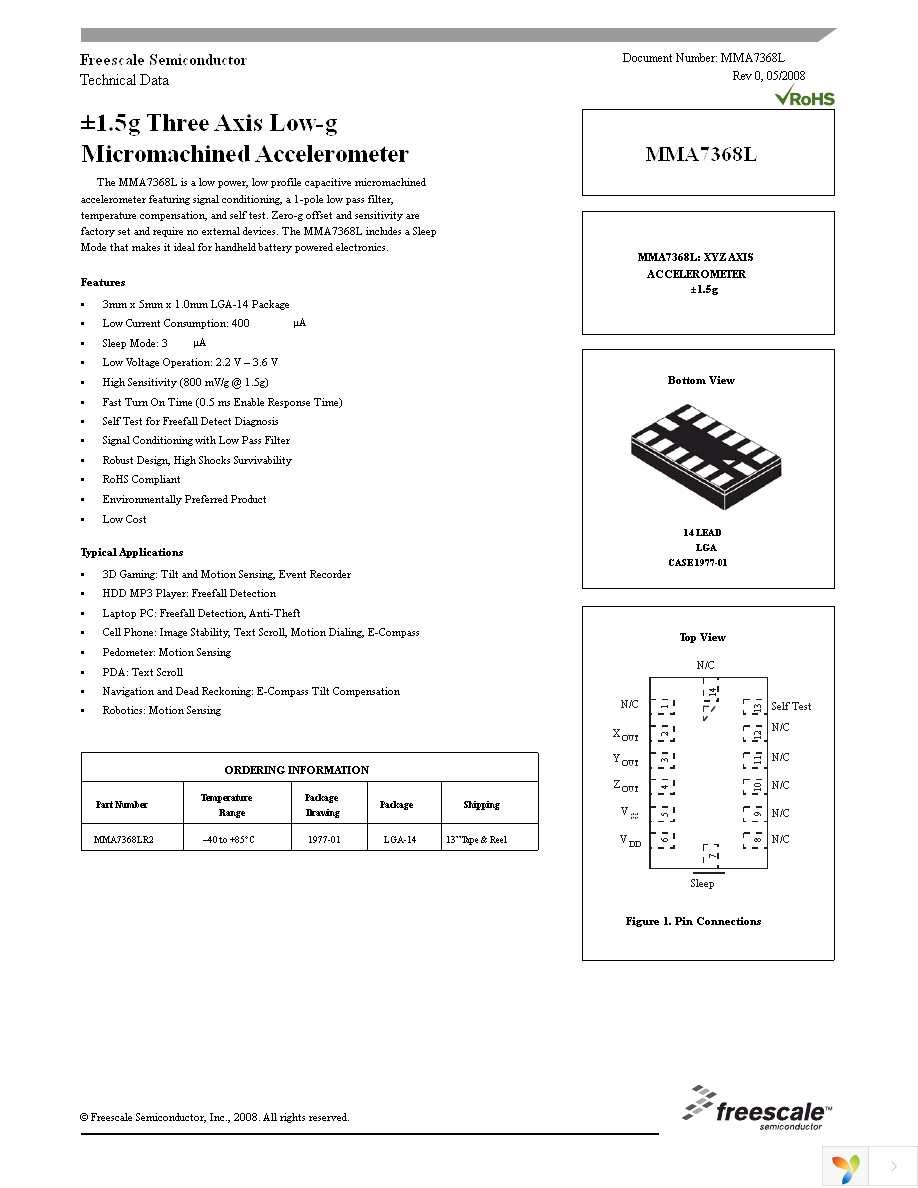 KIT3376MMA7368L Page 1