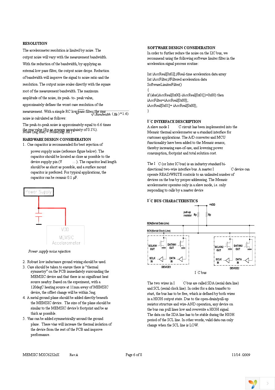 MXC62320XV-B Page 6