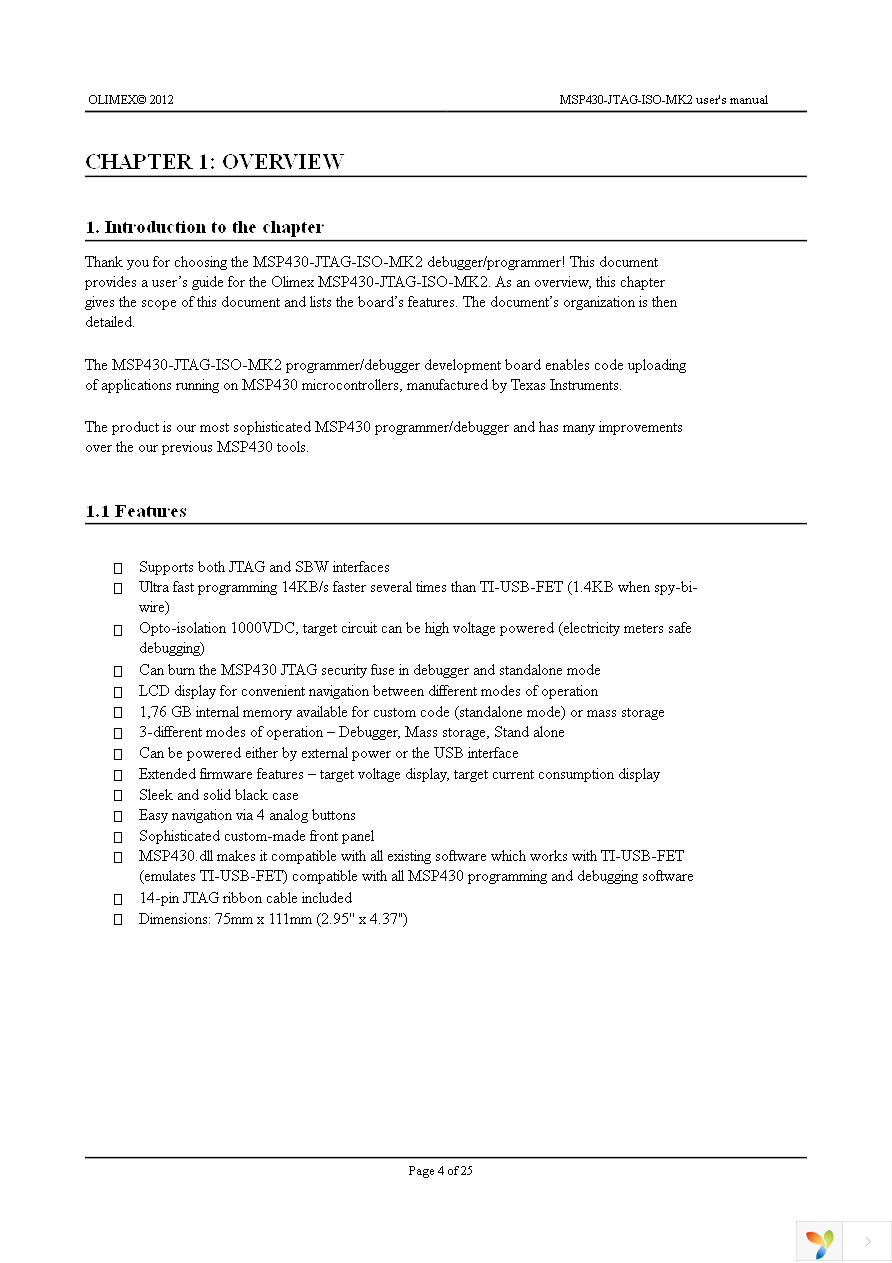 MSP430-JTAG-ISO-MK2 Page 4