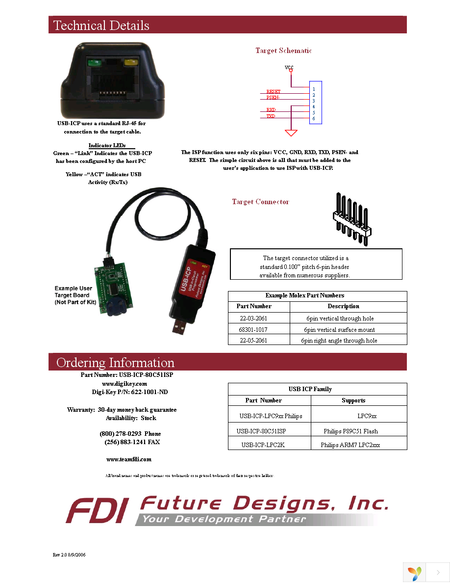 USB-ICP-80C51ISP Page 2