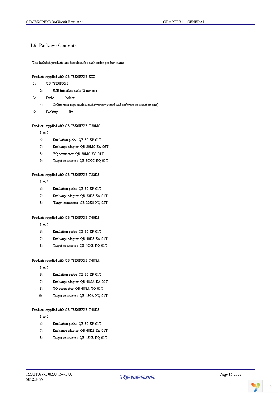 QB-78K0RFX3-T64GB Page 15