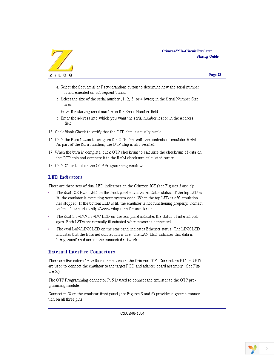 ZLP323ICE01ZEM Page 23