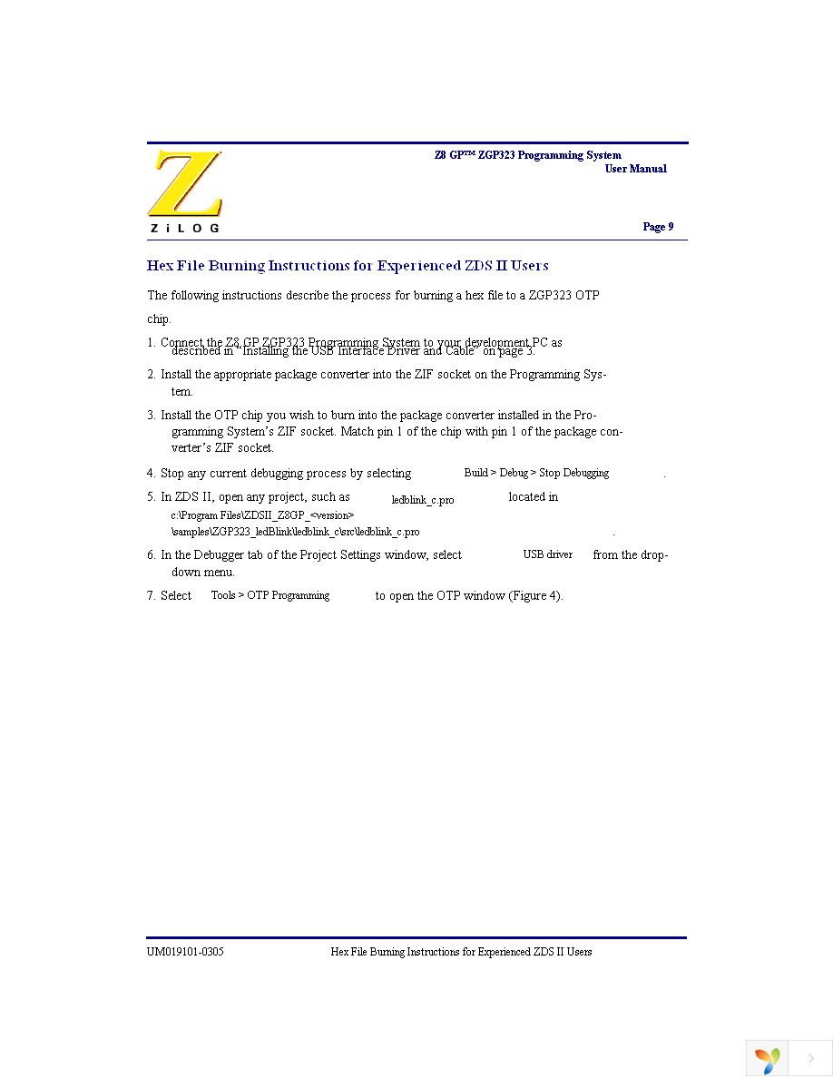 ZGP32300200ZPR Page 9