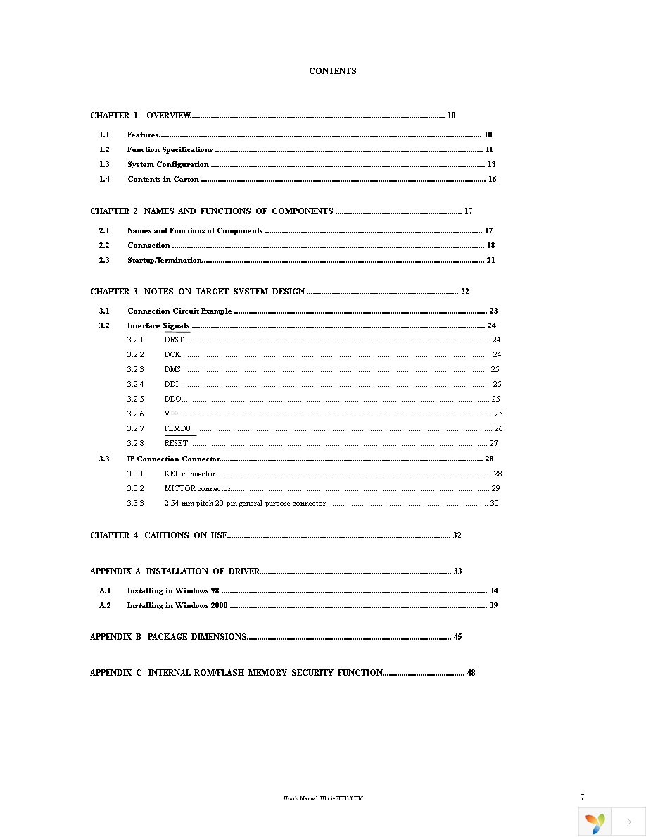 IE-V850E1-CD-NW Page 9