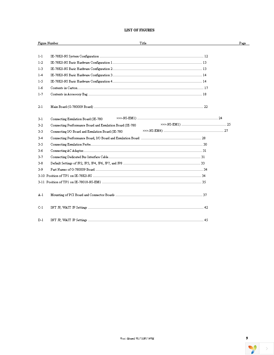 IE-78K0-NS Page 11