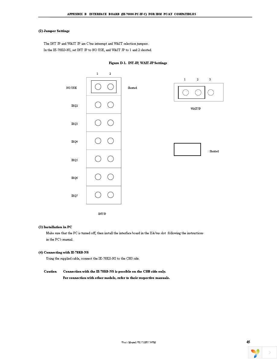 IE-78K0-NS Page 47