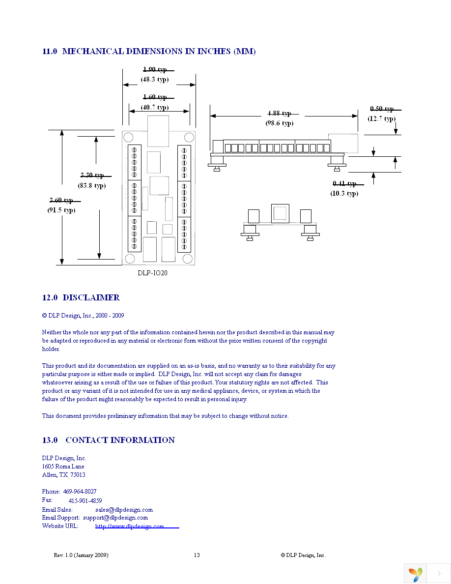 DLP-IO20 Page 13