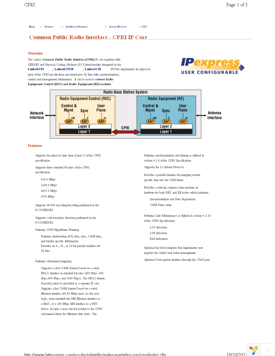 CPRI-E3-U4 Page 1