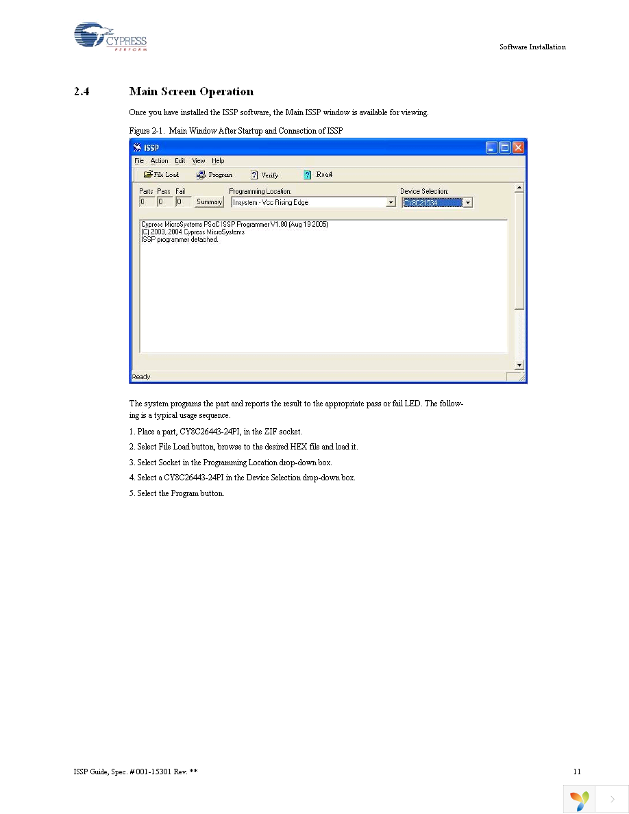 CY3207ISSP Page 11