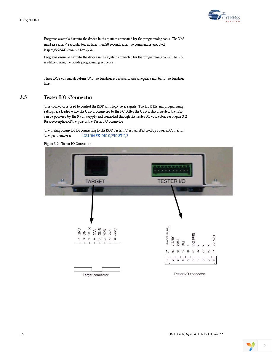 CY3207ISSP Page 16