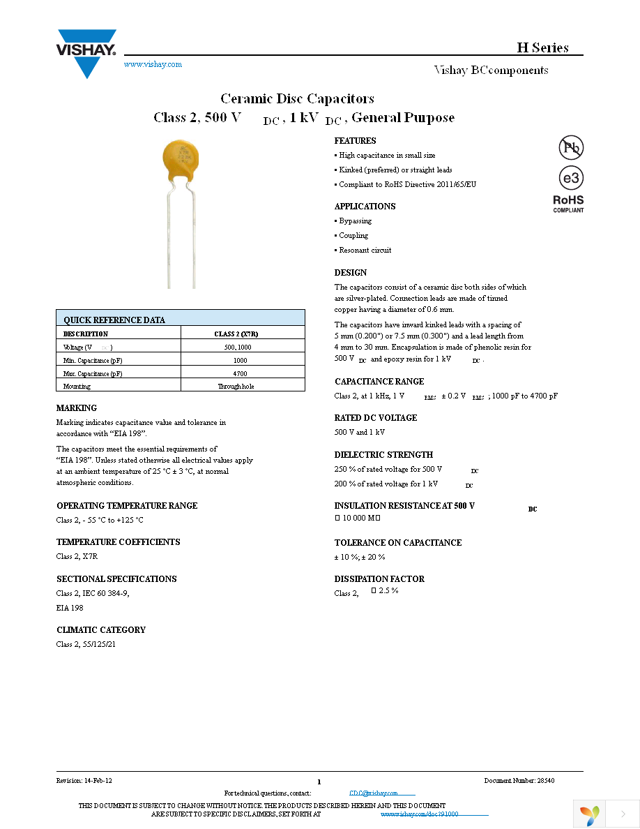 H102K25X7RN65L7R Page 1