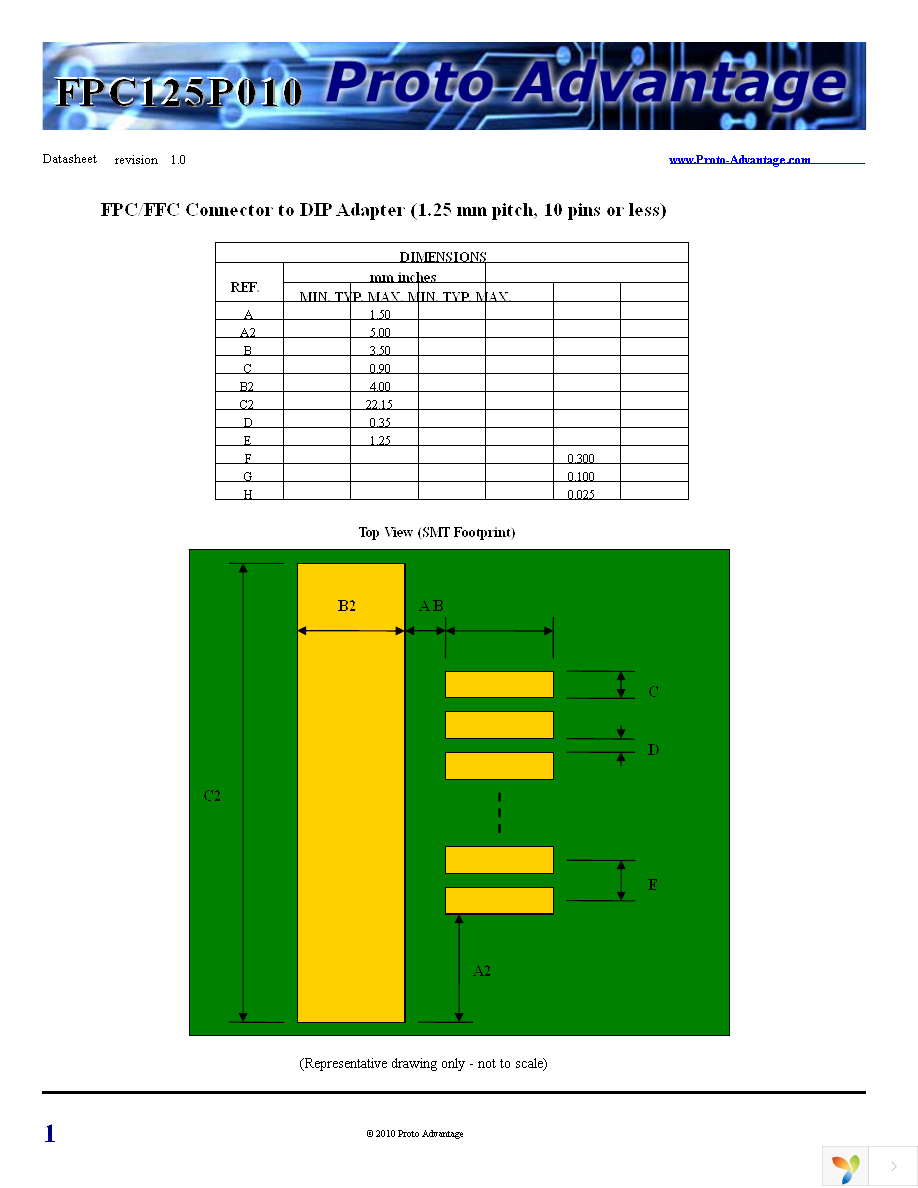 FPC125P010 Page 1