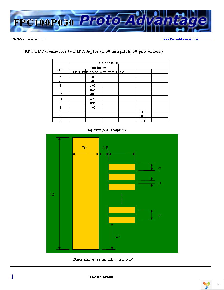 FPC100P030 Page 1