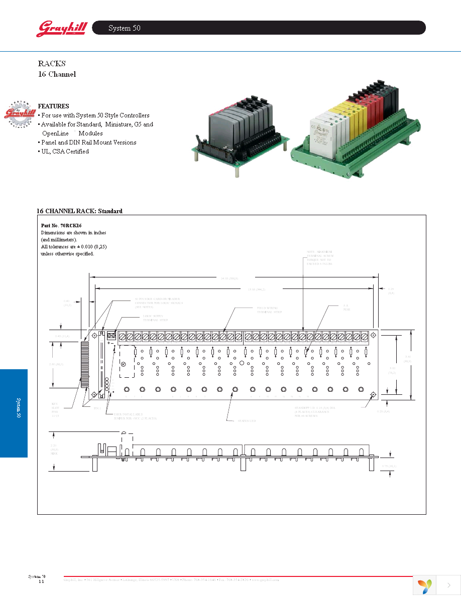 70RCK16-HL Page 1