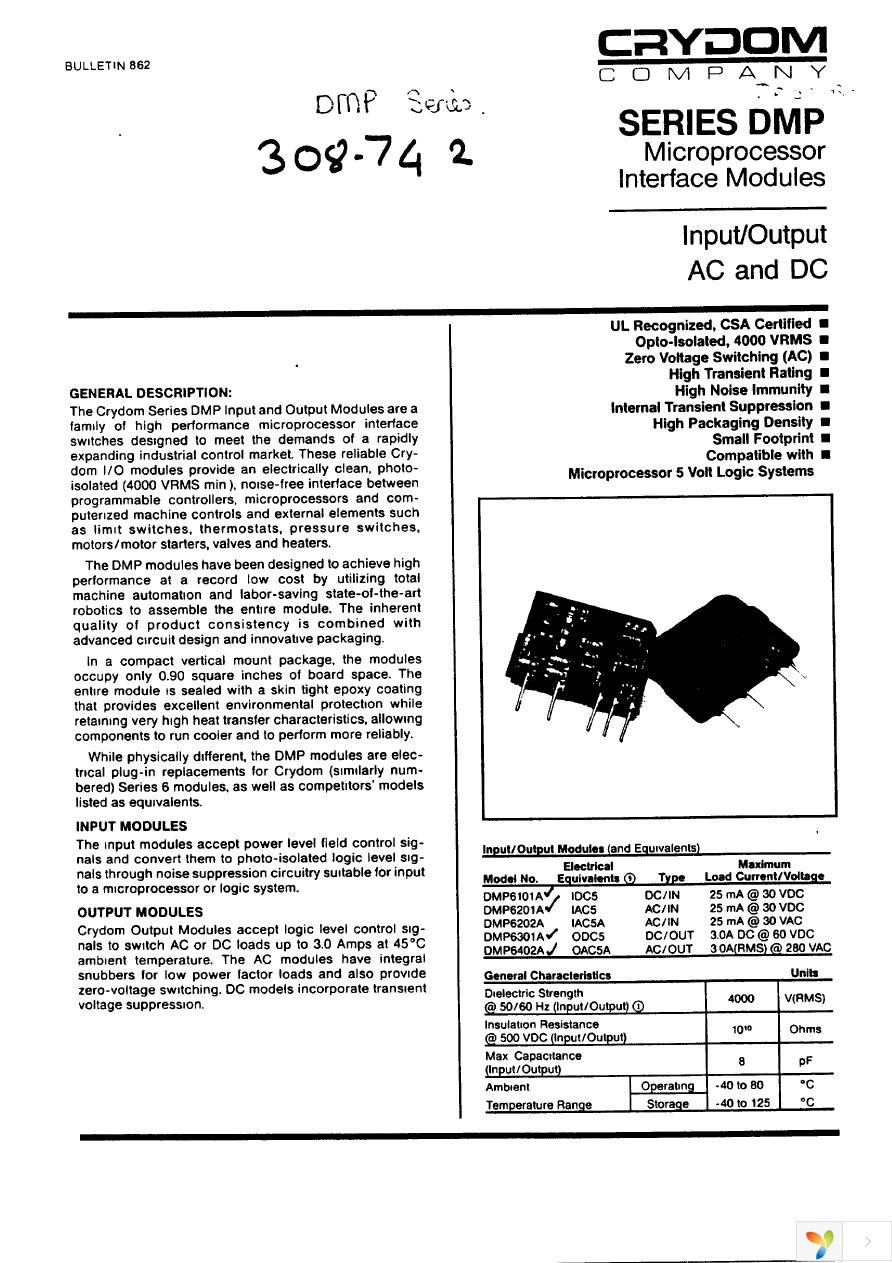 DMP6101A Page 1