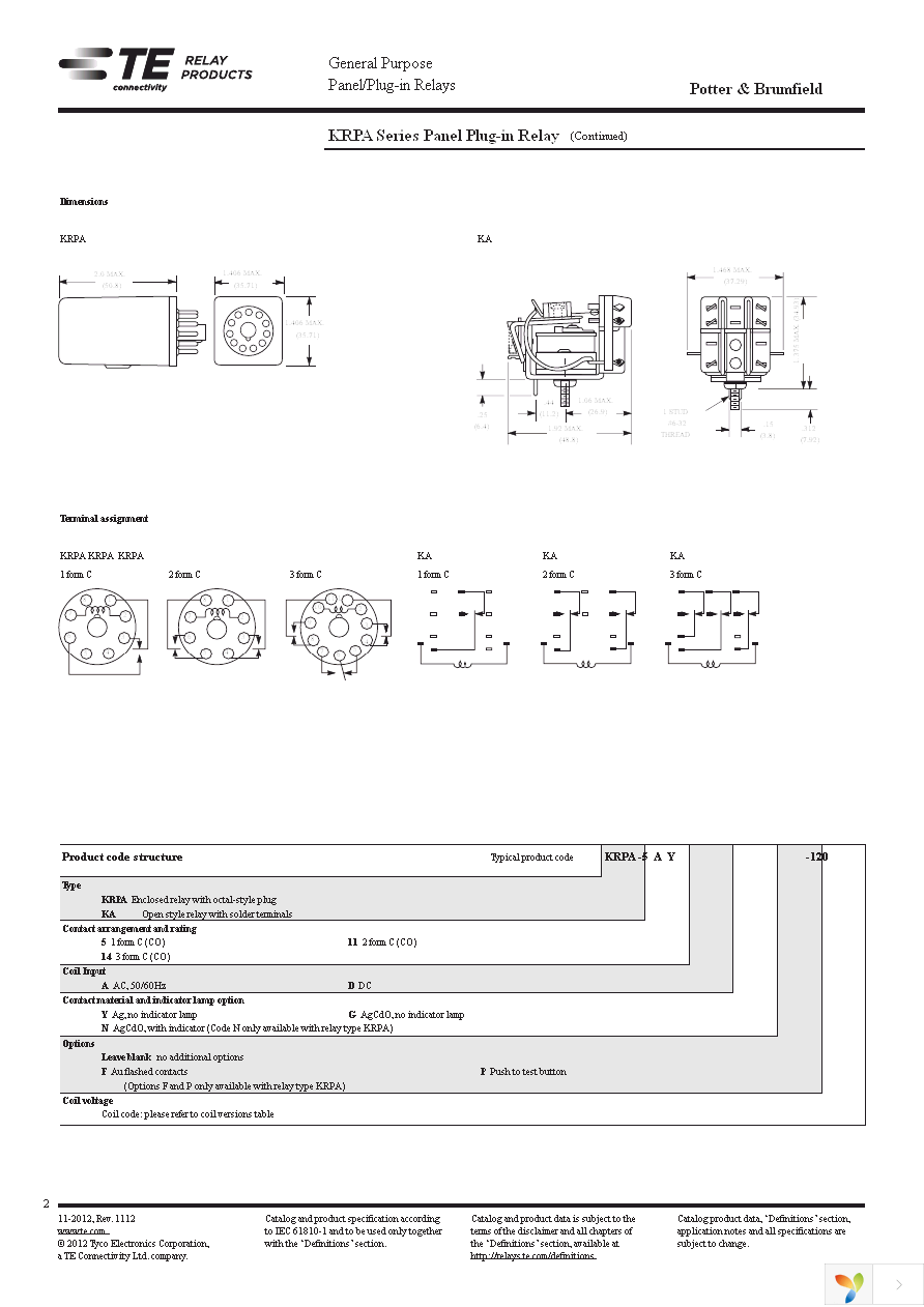 KRPA-11AN-120 Page 2