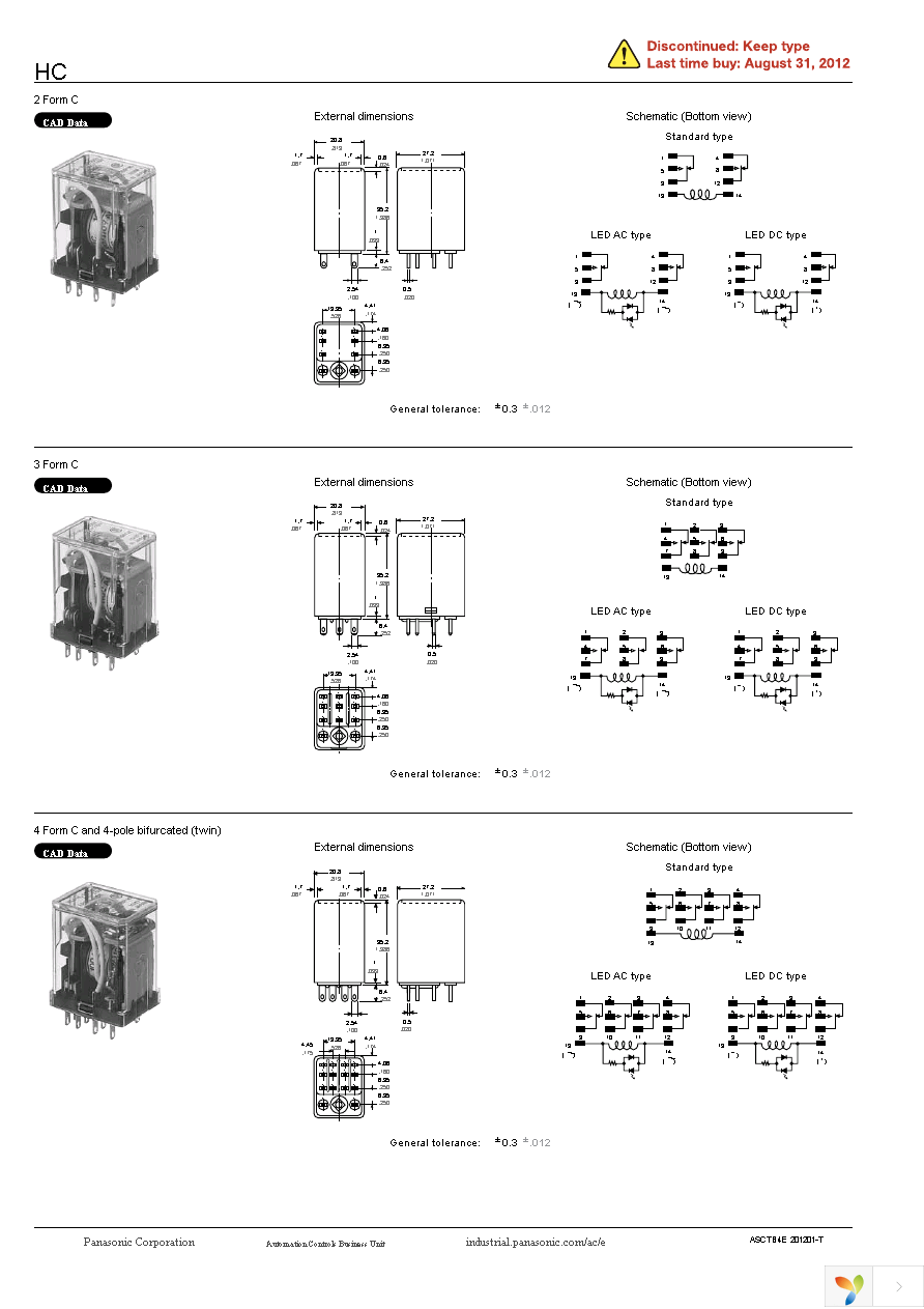 HC2E-H-DC24V-F Page 14