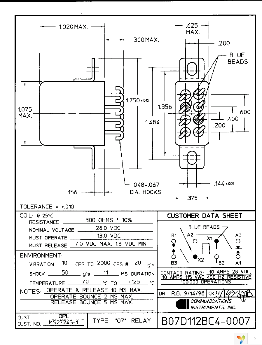 B07D112BC4-0007 Page 1