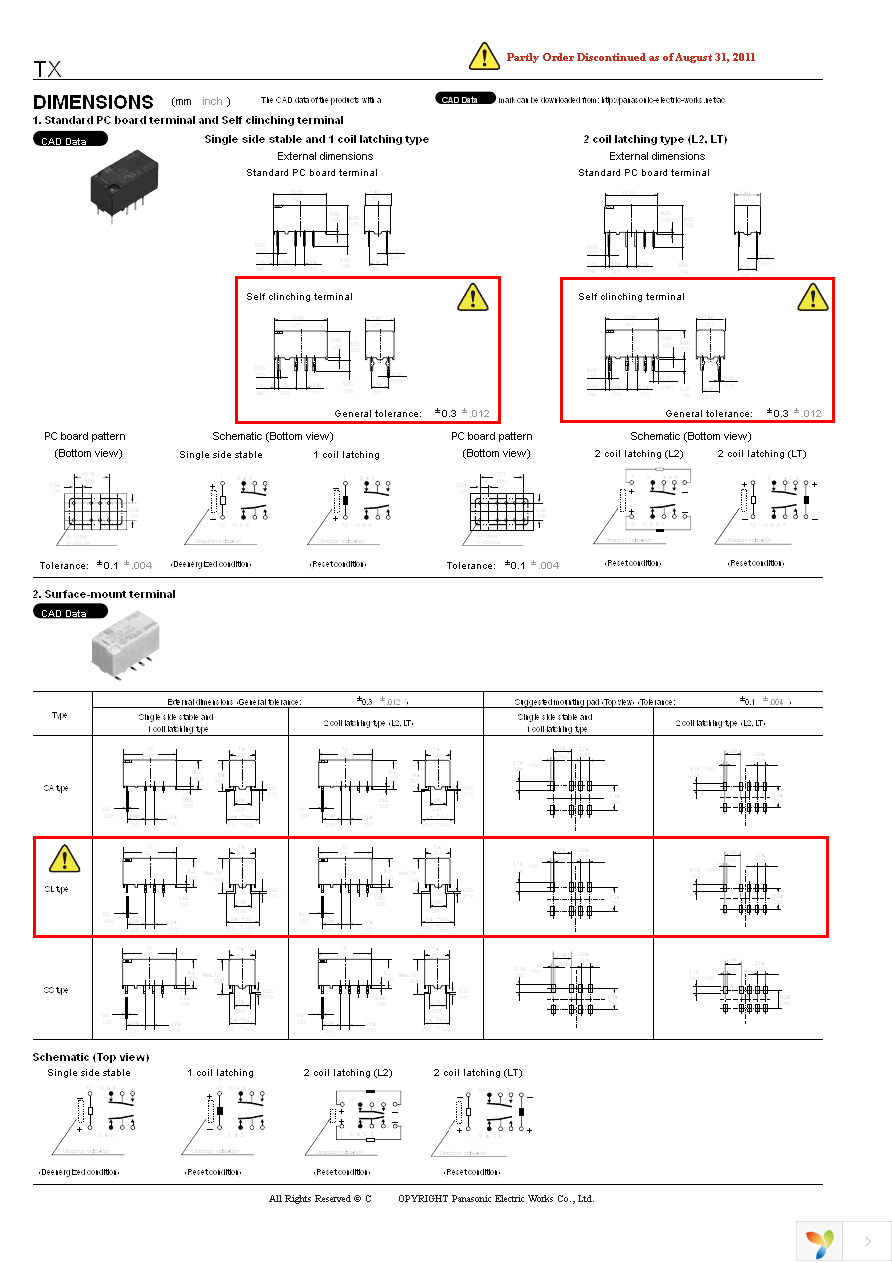 TX2SA-12V-1-X Page 6