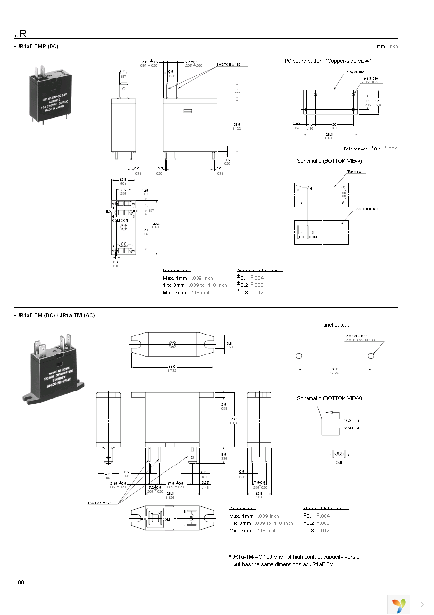 JR1AF-DC6V Page 3