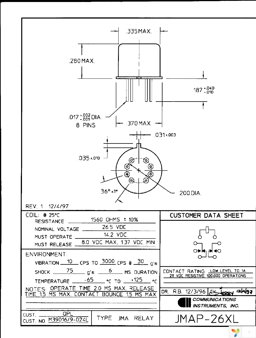 JMAP-26XL Page 1