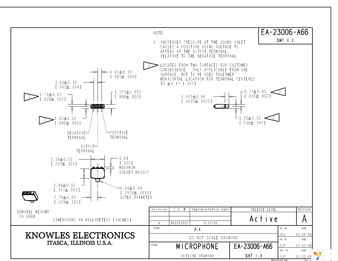 EA-23006-A66 Page 1