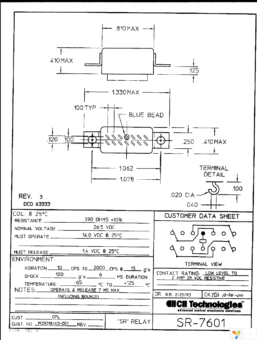 SR-7601 Page 1