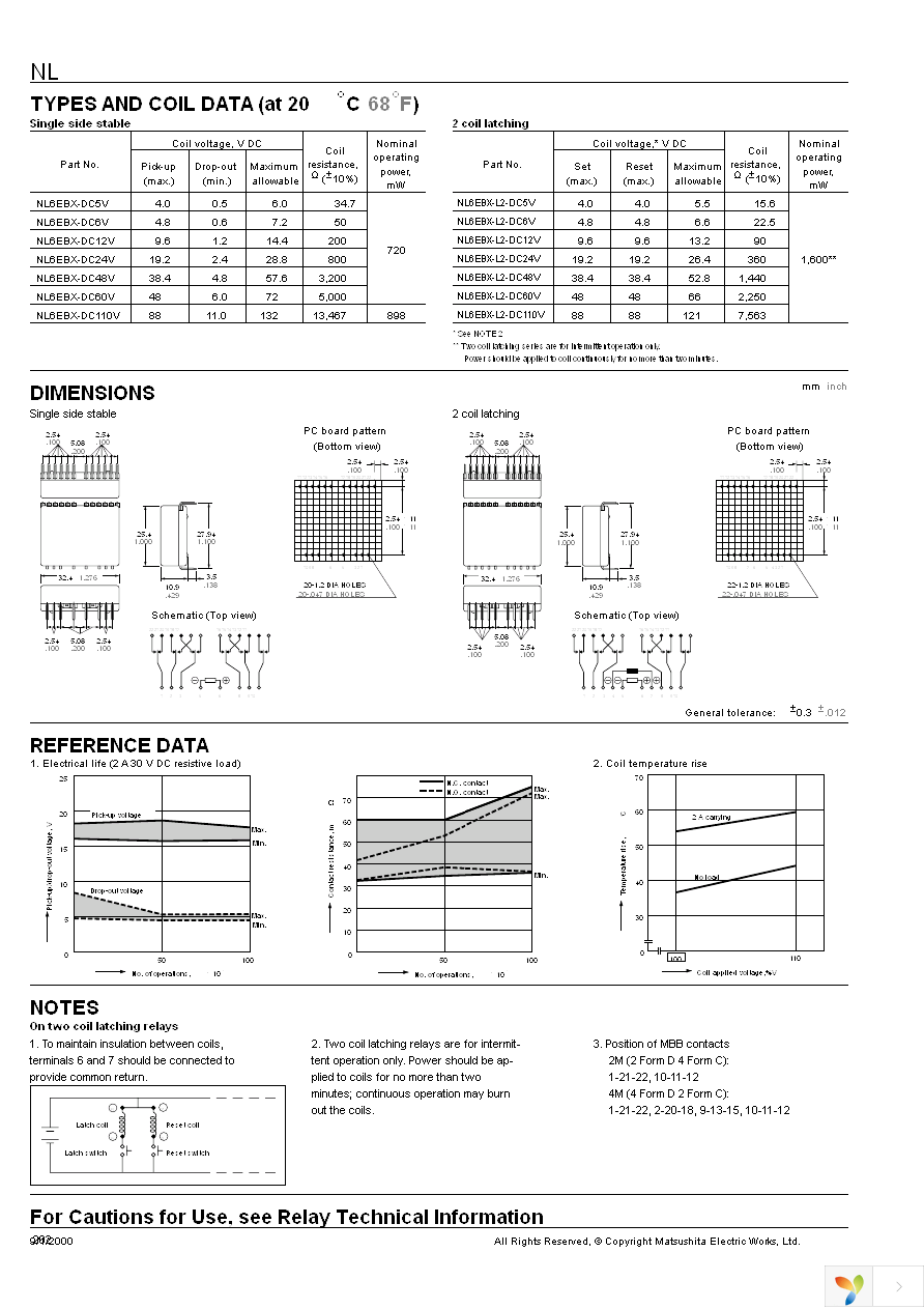 NL6EBX-4M-DC24V-1 Page 2