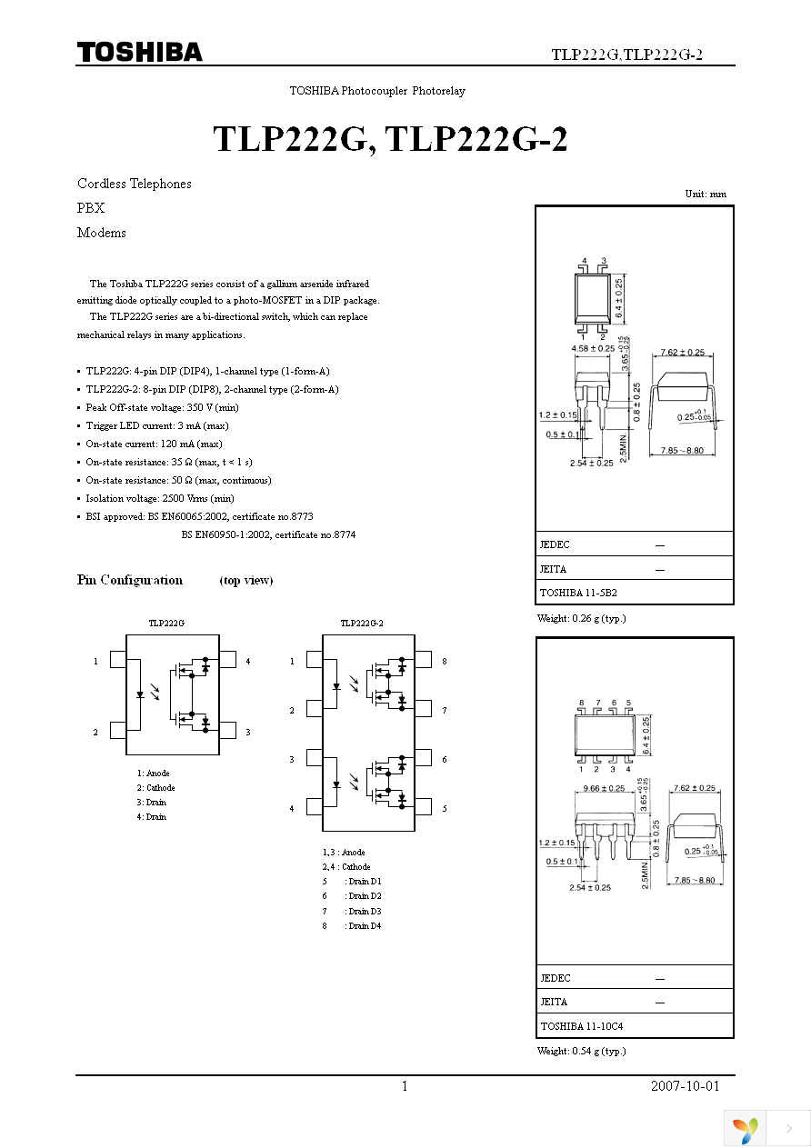 TLP222G(F) Page 1