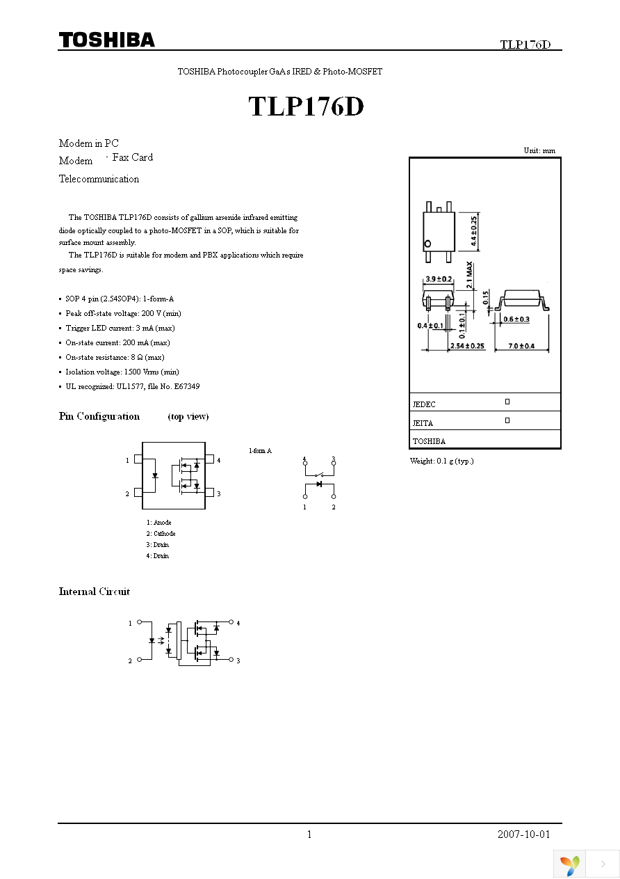 TLP176D(F) Page 1