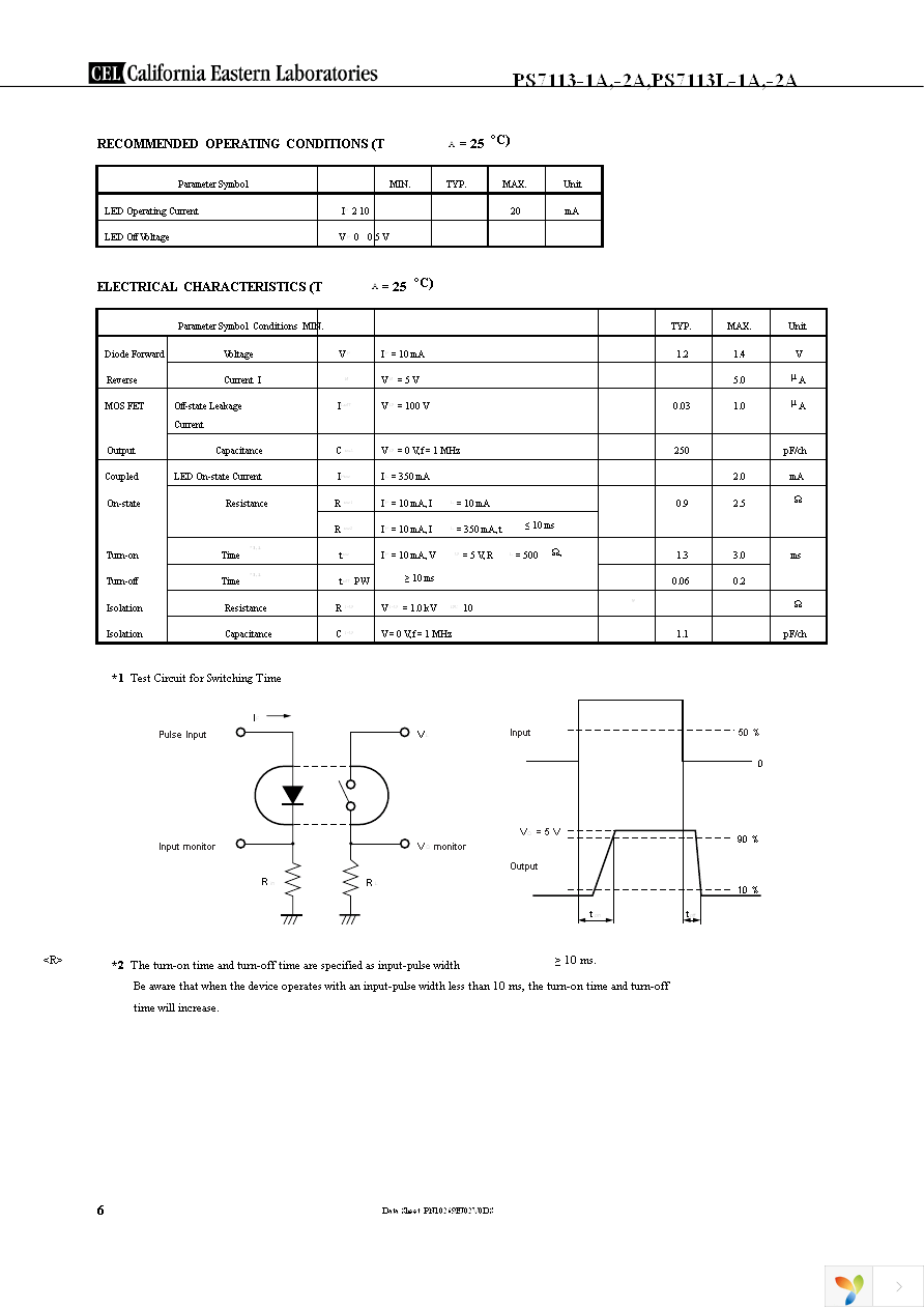 PS7113L-1A-E3-A Page 6