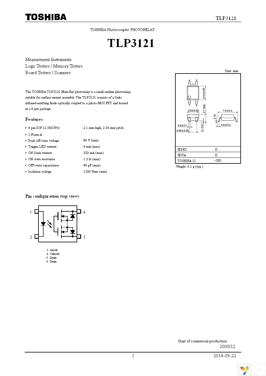 TLP3121(F) Page 1