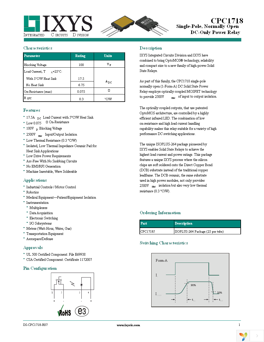 CPC1718J Page 1