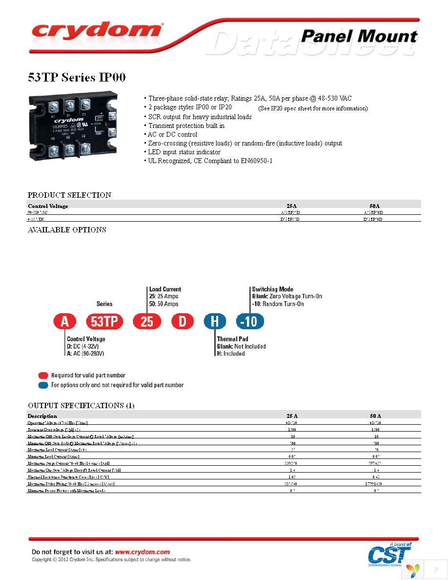 D53TP25D Page 1