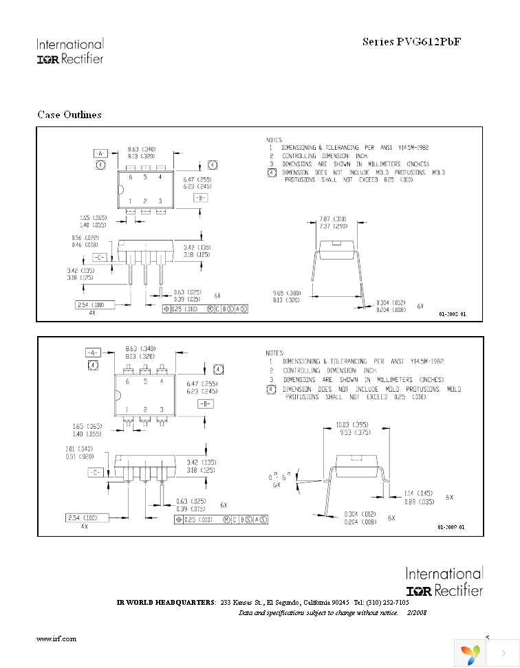 PVG612S-TPBF Page 5