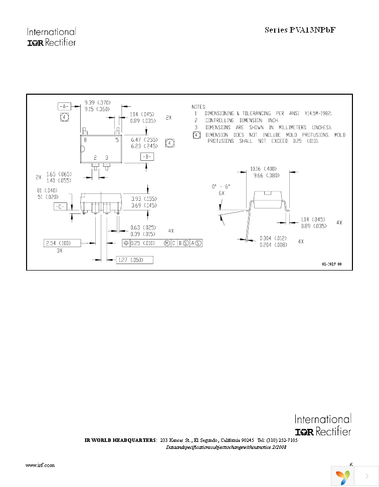 PVA1352NPBF Page 6