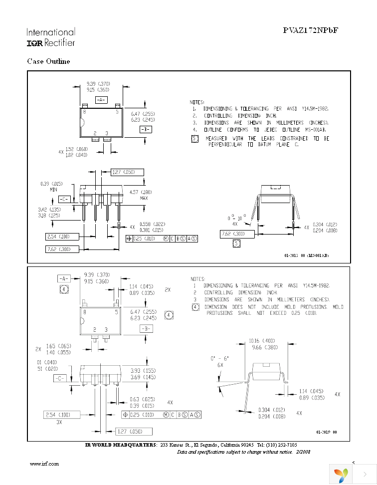 PVAZ172NPBF Page 5