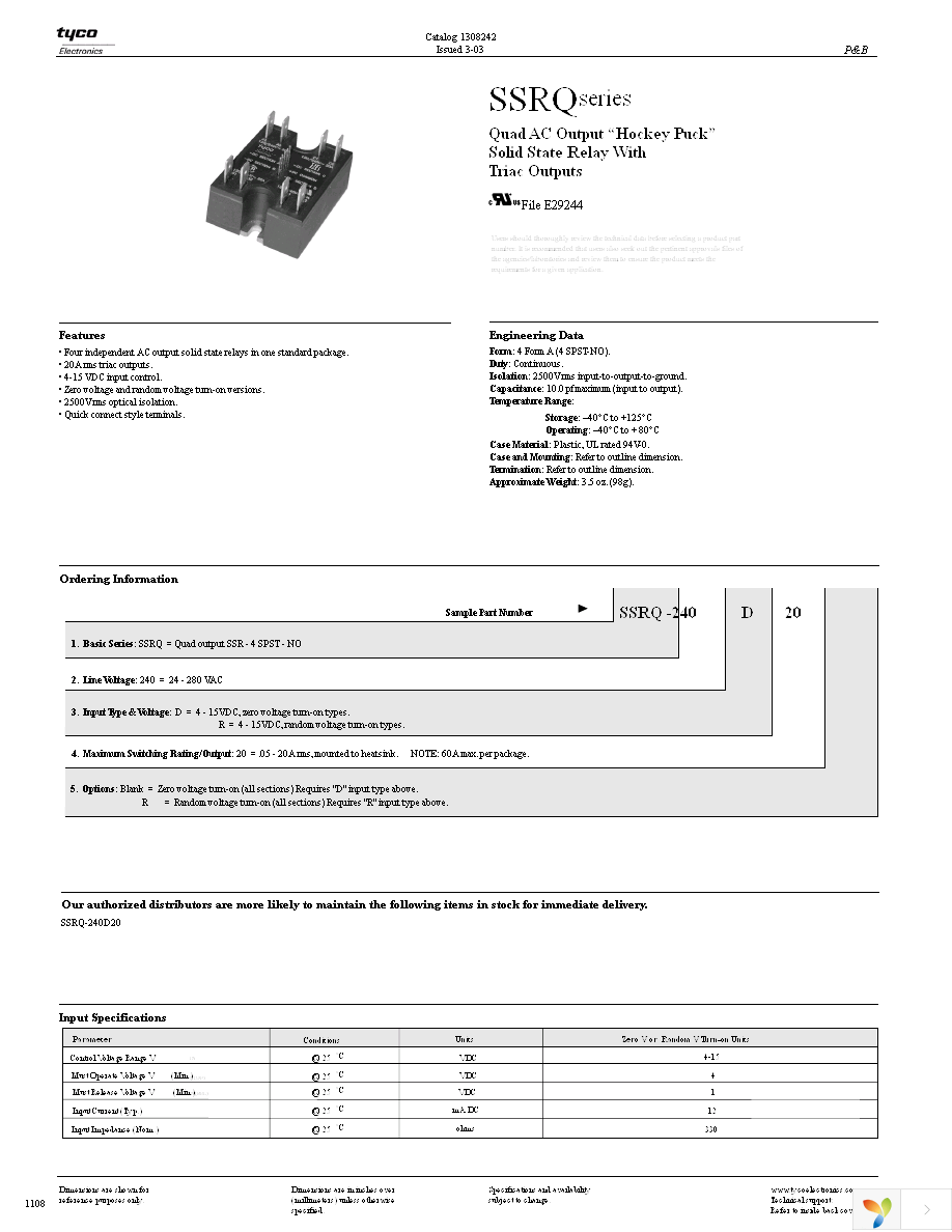 SSRQ-240D20 Page 1