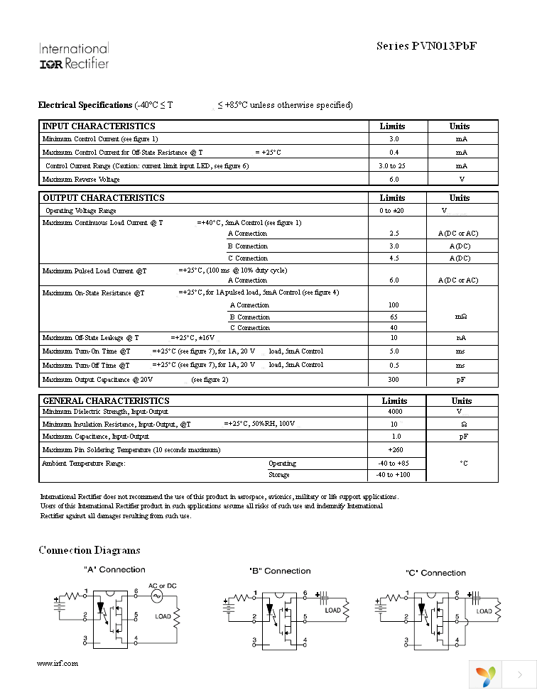 PVN013PBF Page 2